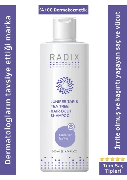 Radıx Ardıç Katranlı Şampuan 200ML