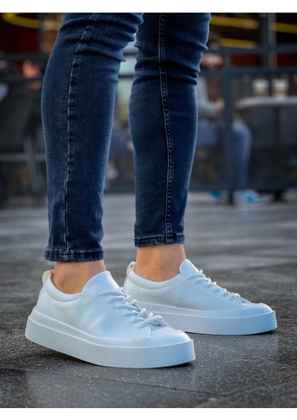 SBO500 Boa Özel Termo Taban Beyaz Casual Erkek Ayakkabı