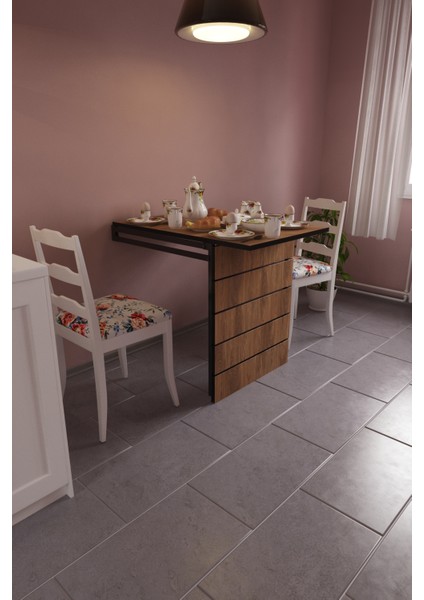 Nova Katlanabilir Yer Kaplamayan Yemek Masası modelleri