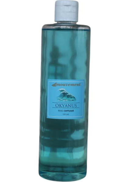 Okyanus Kokusu - Yedek Diffuser Refill 400 ml - Kolay Kullanım