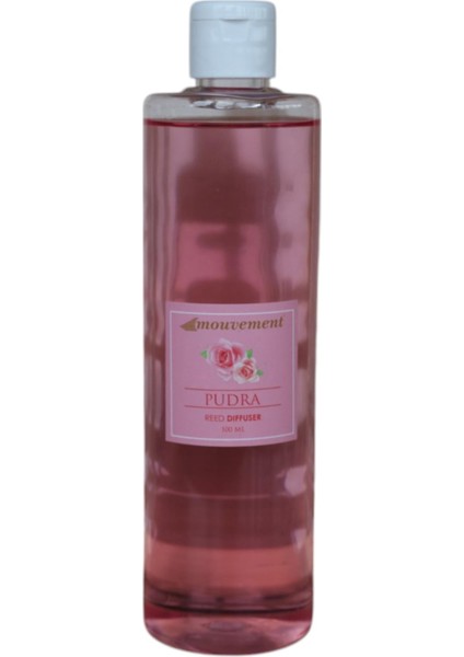 Pudra Kokusu - Yedek Diffuser Refill 400 ml - Kolay Kullanım