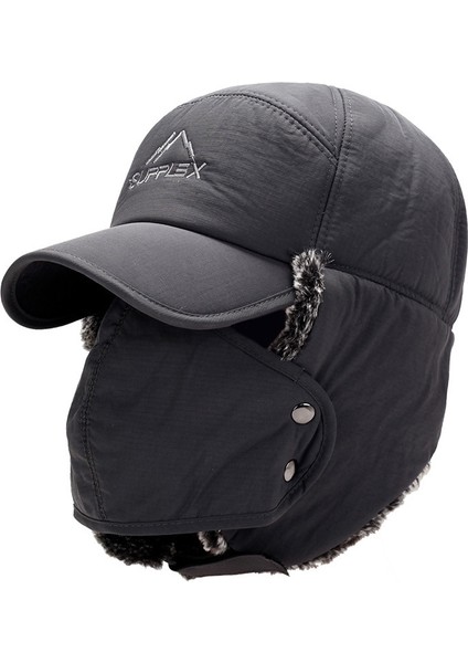 Dış Mekan Soğuğa Dayanıklı ve Soğuğa Karşı Sıcak Kış Kulak Korumalı Sapka (Yurt Dışından)