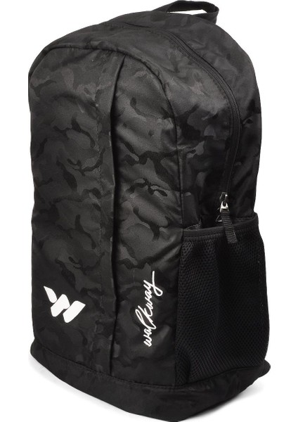 Tekstil Siyah Kamuflaj Unisex Sırt Çantası