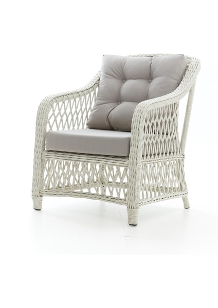 Roleks Rattan Bahçe Balkon Oturma Grubu (3+1+1+1+1+Masa)