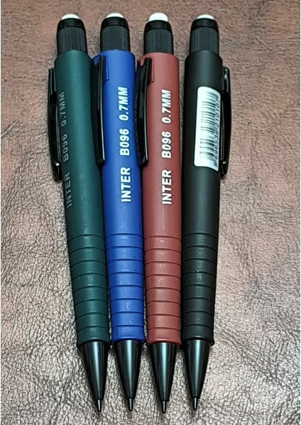 Inter B096 - 0,7 mm Tombul Versatil Kalem (4'lü Set)