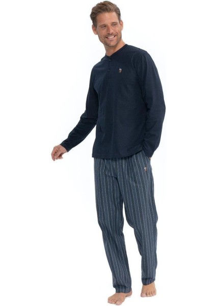 Uzun Kol Erkek Pijama Takım 18849