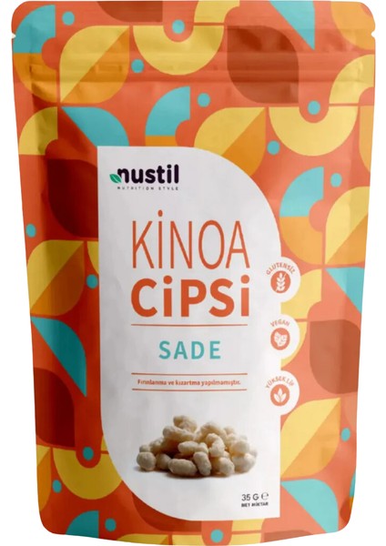 Nustil Nutrition Style Kinoa Cipsi 35 gr