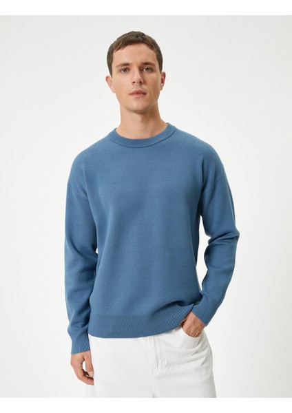 Basic Kazak Bisiklet Yaka Uzun Kollu modelleri