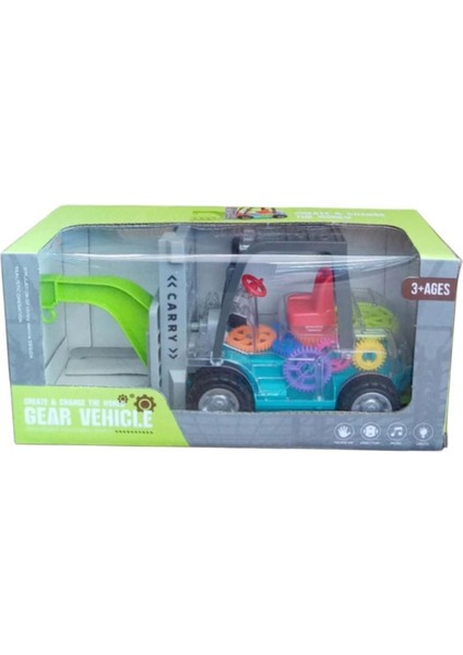 Kutulu Pilli Şeffaf Forklift