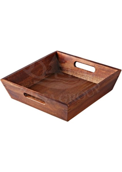 Balsa Akasya Ekmek Sepeti 25 cm AKS1047