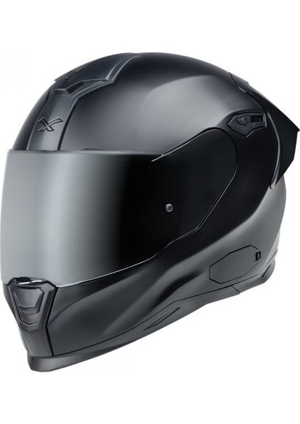 SX.100R Full Siyah mt Kapalı Kask