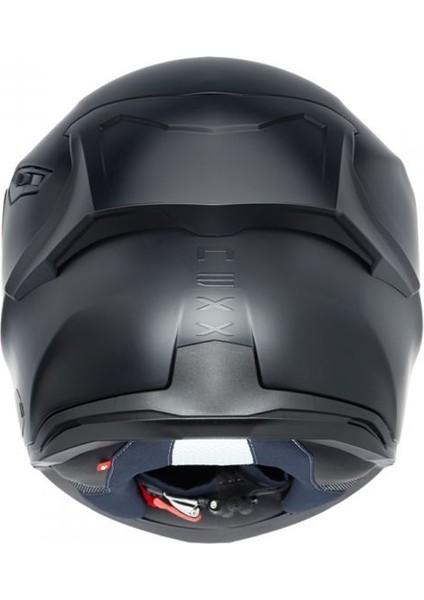 SX.100R Full Siyah mt Kapalı Kask