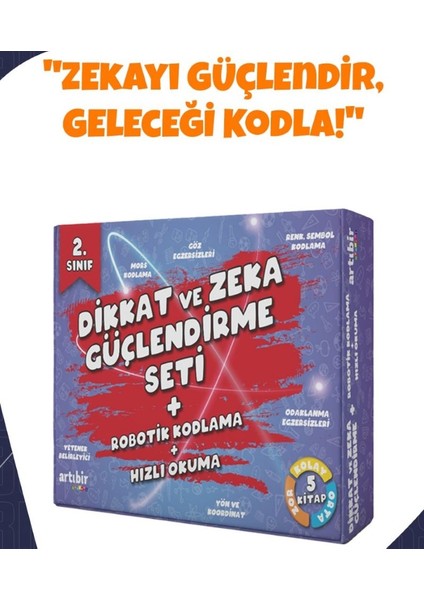 2. Sınıf Dikkat ve Zeka Güçlendirme Seti