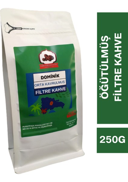 Dominik Filtre Kahve Öğütülmüş Filtre Kahve 250 gr fiyatları