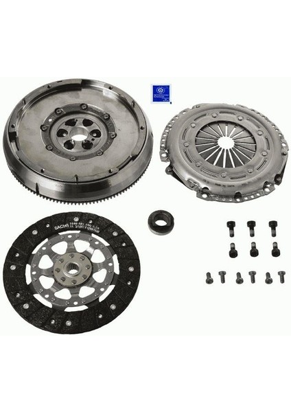 Debriyaj Seti Volanlı Kit P207-P307-P407-P1007-PARTNER Tepee-Berlıngo-C2-C3-C4-C5 1.6 Hdi