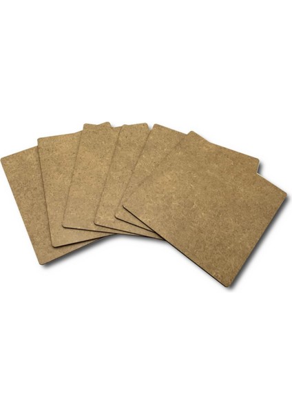 Ham Zemin Mdf 6’lı Set 10 x 10 cm