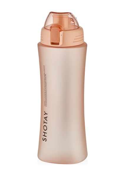 Shotay Matara Polıcarbon 660 ml 3 Karışık Renk-Desen ST-6541 - 1 Adet
