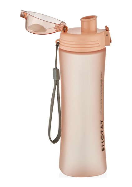 Shotay Matara Polıcarbon 660 ml 3 Karışık Renk-Desen ST-6541 - 1 Adet