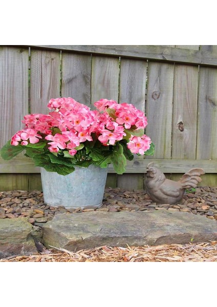 Yapay Çiçek Sardunya Demeti 40*25 cm Pembe Balkon Çiçeği modelleri