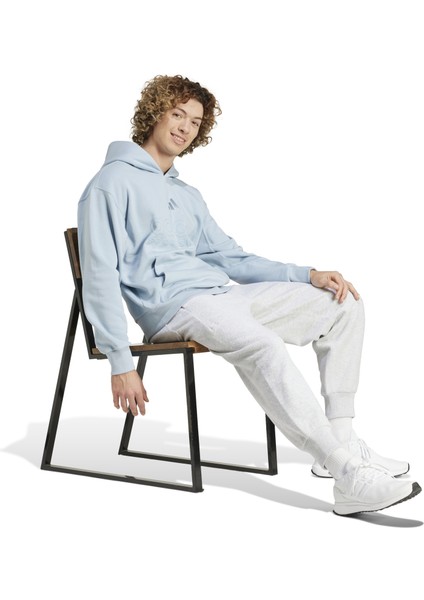 M A Szn G Hd Erkek Mavi Sweatshirt IY6596