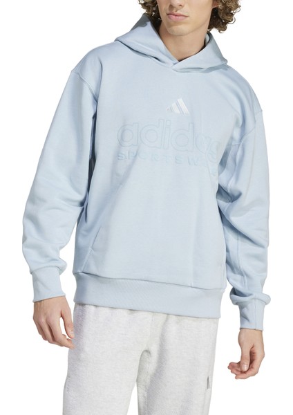 M A Szn G Hd Erkek Mavi Sweatshirt IY6596