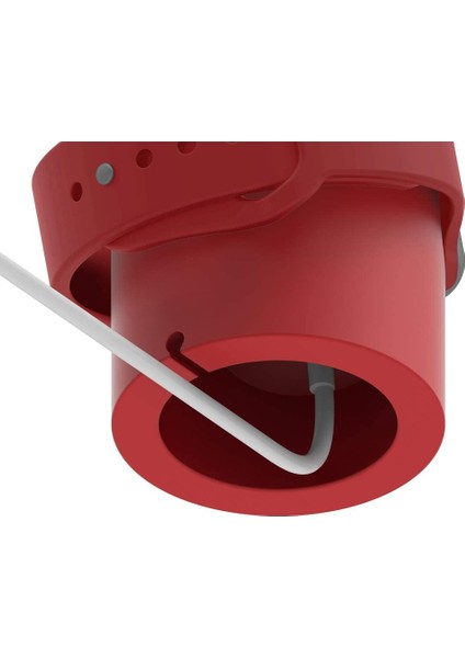 Apple Watch 7 8 9 10 Ile Uyumlu Silikon Akıllı Saat Şarj Standı ve Typ-C Şarj Kablosu