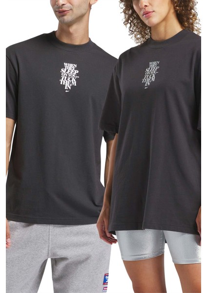 Angel Graphıc Tee Siyah Unisex Kısa Kol T-Shirt