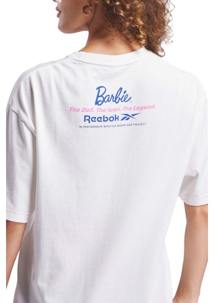 x Barbıe Graphıc T Ekru Kısa Kol T-Shirt