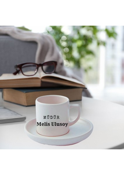 Idarecilere Özel Isimli Türk Kahve Fincanı ve Altı fiyatları