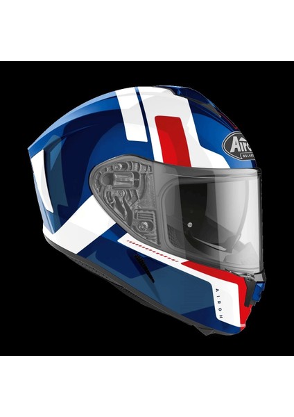 Kask Aıroh Spark Shogun Mavi Kırmızı Gloss