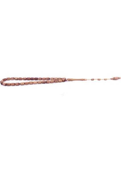 Kapsül Kesim Kokulu Ardıç Ağacı Tesbih 8 x 12 mm