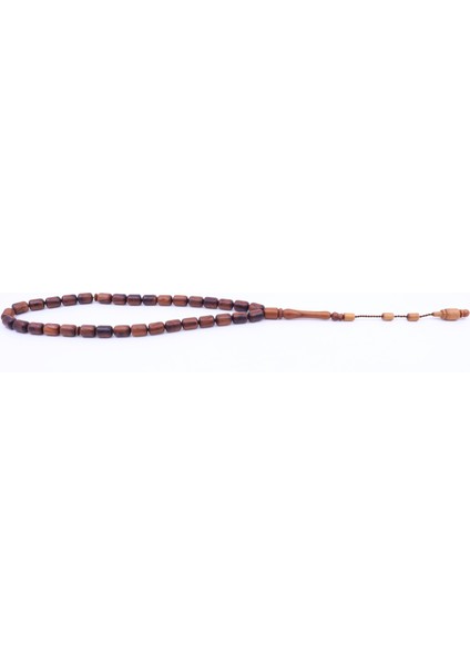 Kapsül Kesim Kıbrıs Akasyası Tesbih 8 x 12 mm