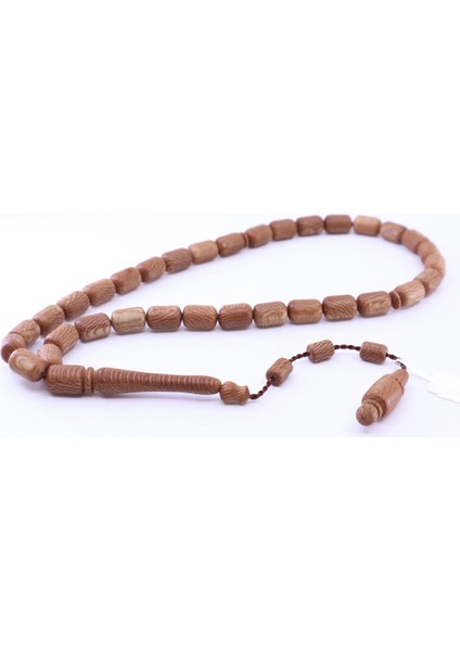 Kapsül Kesim Çınar Ağacı Tesbih 8 x 12 mm