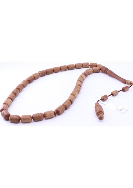 Kapsül Kesim Çınar Ağacı Tesbih 8 x 12 mm