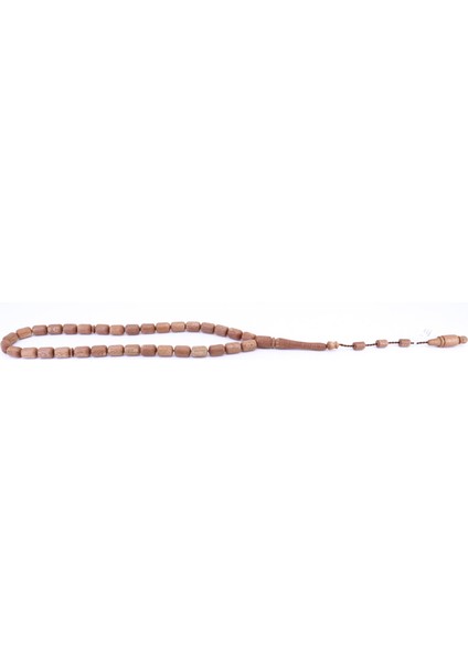 Kapsül Kesim Çınar Ağacı Tesbih 8 x 12 mm