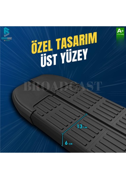Chery Tiggo 8 B-Line siyah Yan Basamak 2022-SONRASI Uyumlu