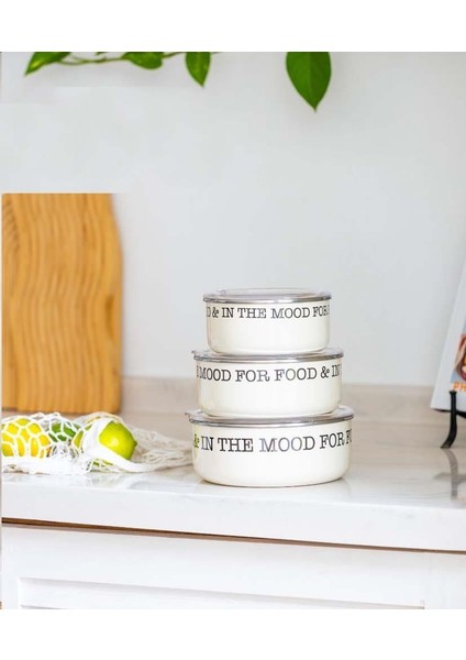 Emaye Saklama Kabı Seti ve Silikon Spatula Seti fiyatları