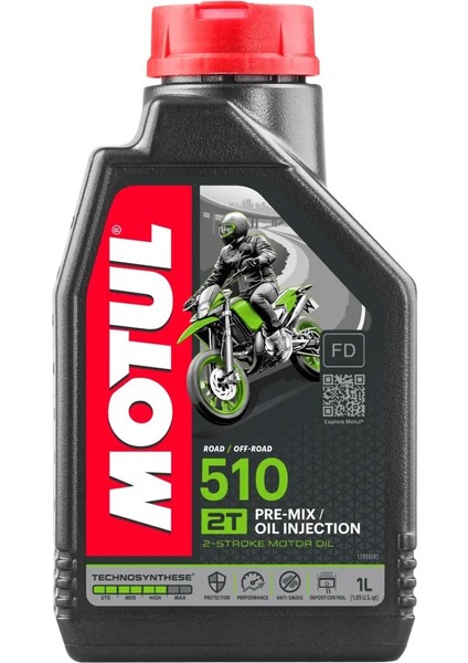 510 2t Motosiklet Yağı 1lt