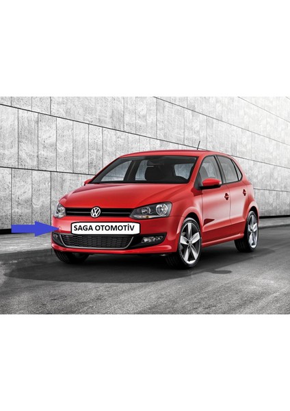 Vw Polo 2010-2014 Ön Tampon Çeki Demiri Kapağı 6R0807241