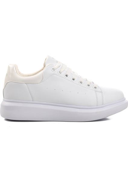 Damascus Geniş Kalıp Beyaz Unisex Spor Ayakkabı