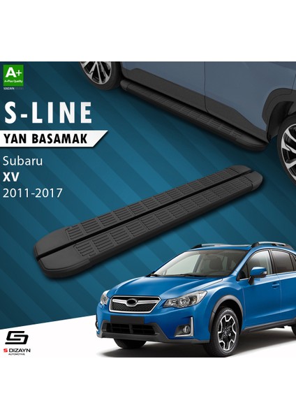 S-Dizayn Subaru Xv S-Line Siyah Yan Basamak 173 cm 2011-2017 fiyatları