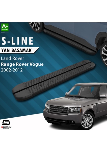 S-Dizayn Land Rover Range Rover Vogue 2 S-Line Siyah Yan Basamak 183 cm 2002-2012 fiyatları