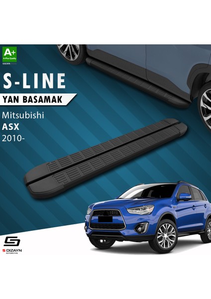 S-Dizayn Mitsubishi Asx S-Line Siyah Yan Basamak 183 cm 2010 Üzeri fiyatları