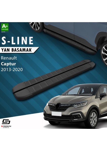 S-Dizayn Renault Captur S-Line Siyah Yan Basamak 173 cm 2013-2020 fiyatları