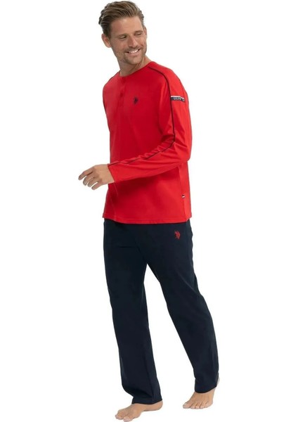 Uzun Kol Erkek Pijama Takım 18836