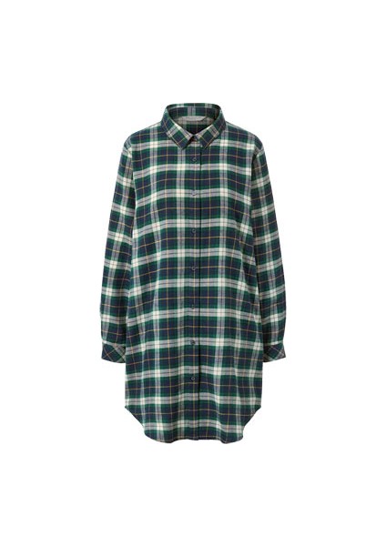 Flanel Gecelik, Yeşil