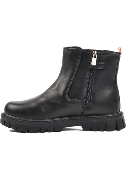 1788-F Siyah-Pudra Içi Polarlı Kız Çocuk Bot fiyatları