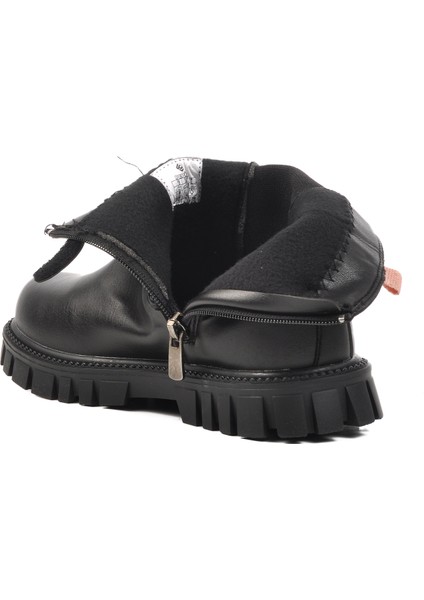 1788-F Siyah-Pudra Içi Polarlı Kız Çocuk Bot fırsatları