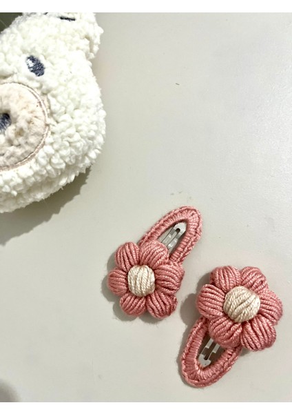 -Çocuk Çıtçıt Toka 2li Set Papatya