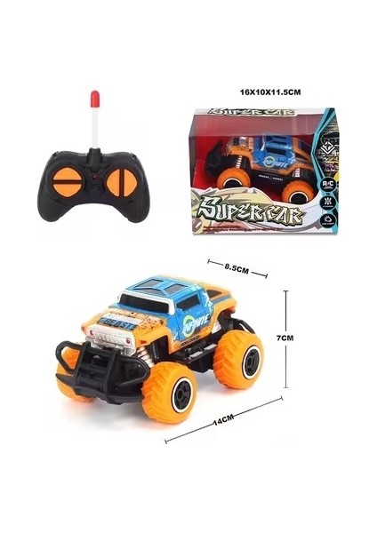 Uzaktan Kumandalı Infinity Araba Işıklı Mini Jeep 14CM.